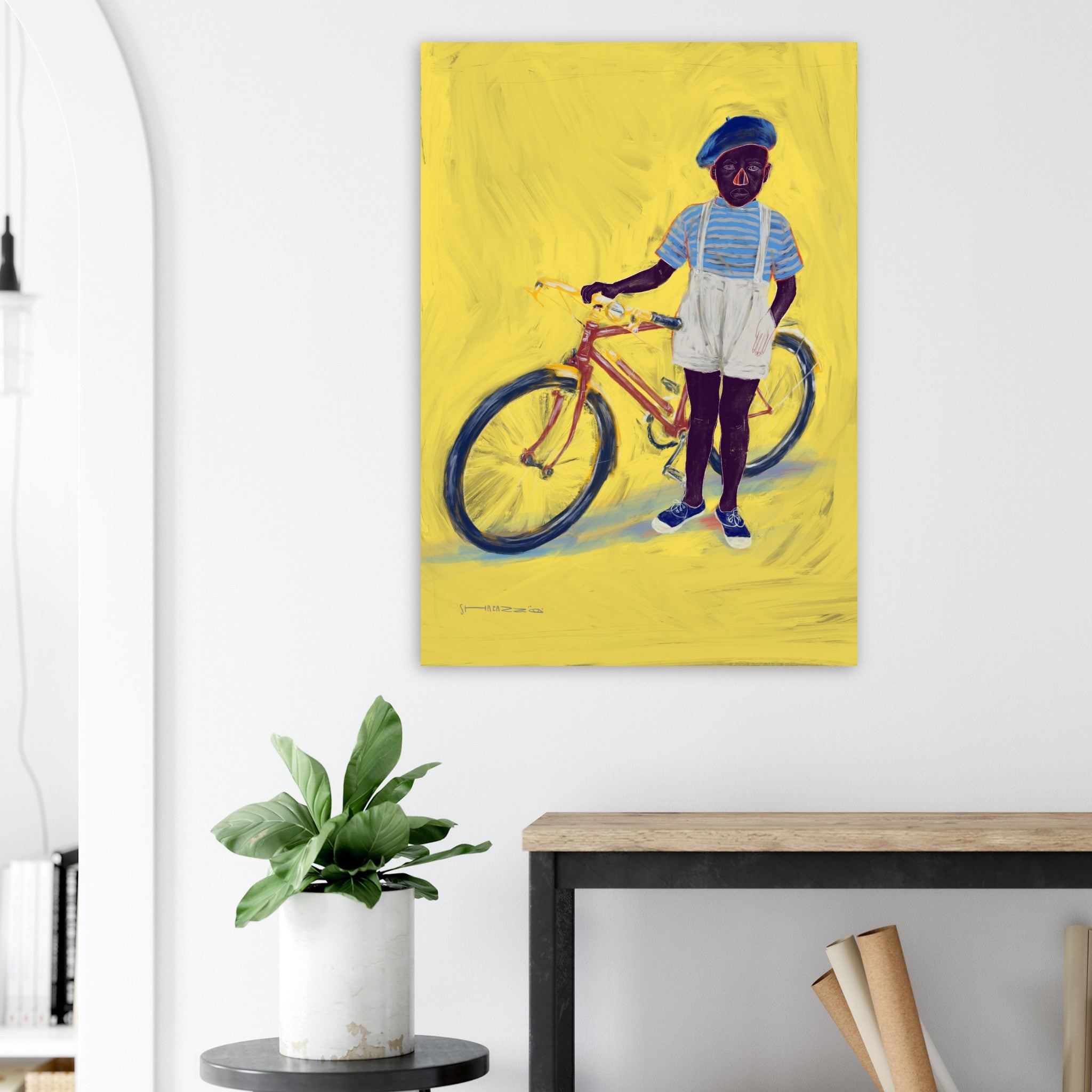 Boy With Bike