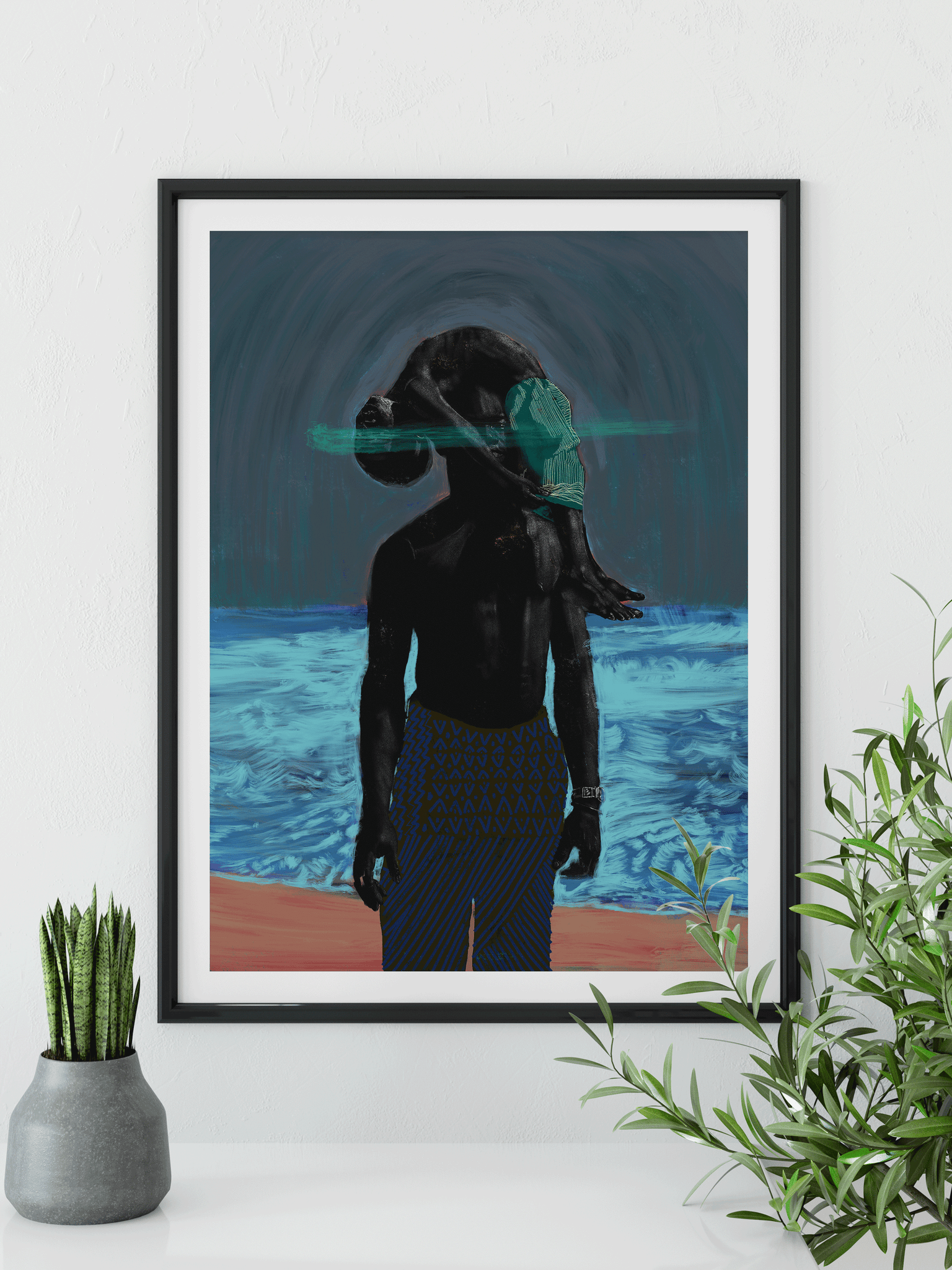 Illusive Father Art Print